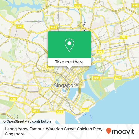 Leong Yeow Famous Waterloo Street Chicken Rice地图