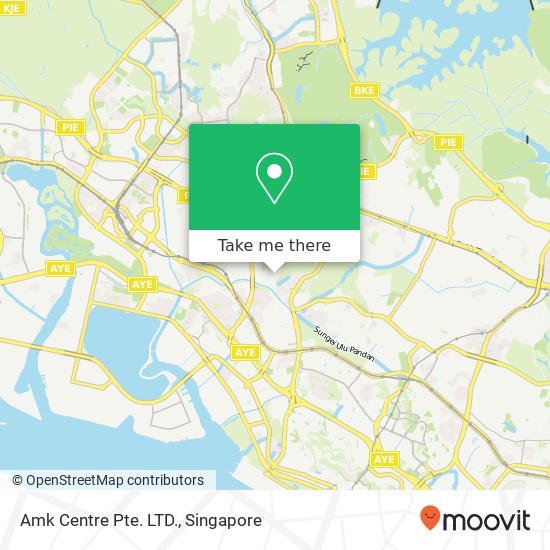 Amk Centre Pte. LTD. map