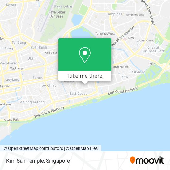 Kim San Temple map