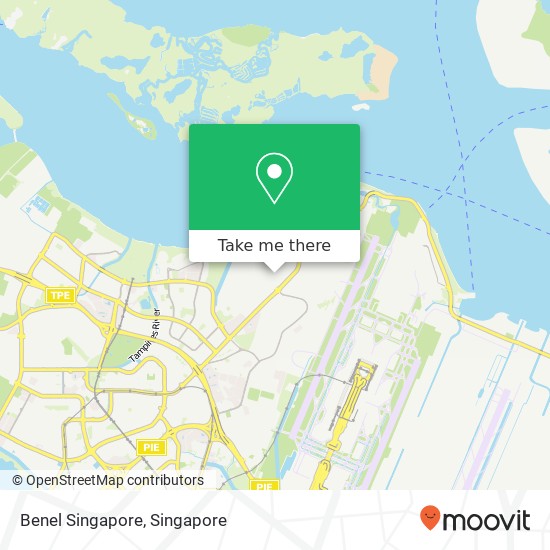 Benel Singapore map