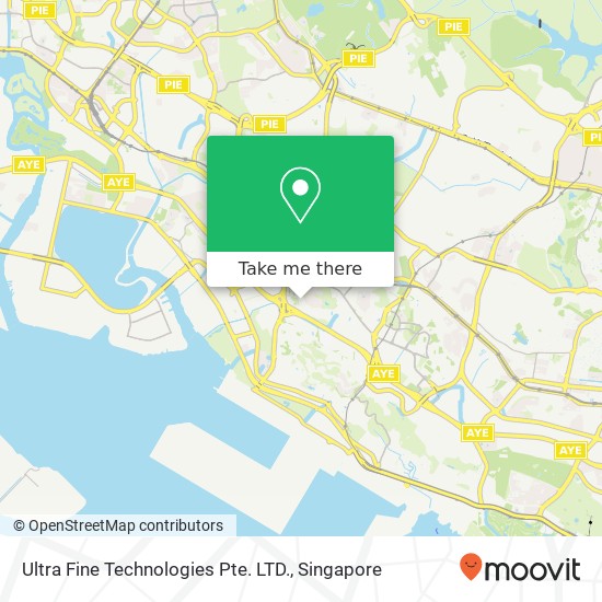 Ultra Fine Technologies Pte. LTD. map