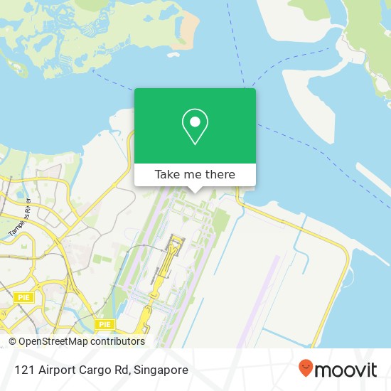 121 Airport Cargo Rd map