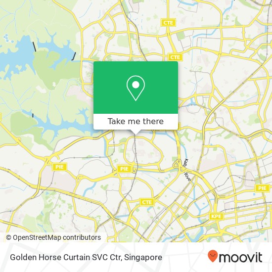 Golden Horse Curtain SVC Ctr map