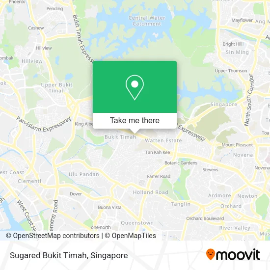 Sugared Bukit Timah地图