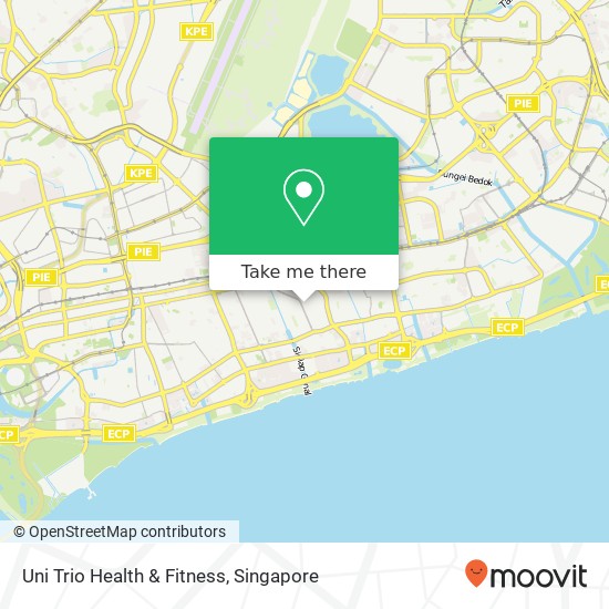 Uni Trio Health & Fitness map