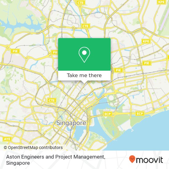 Aston Engineers and Project Management map