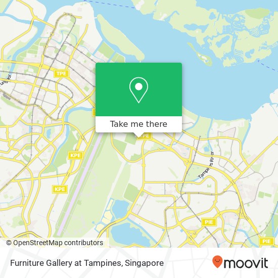Furniture Gallery at Tampines map