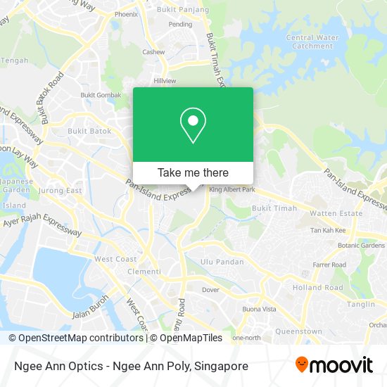 Ngee Ann Optics - Ngee Ann Poly map