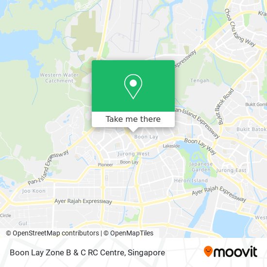Boon Lay Zone B & C RC Centre地图