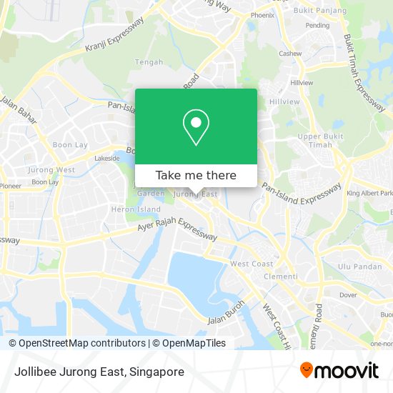 Jollibee Jurong East map