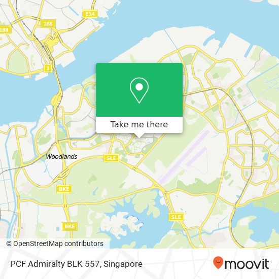 PCF Admiralty BLK 557 map
