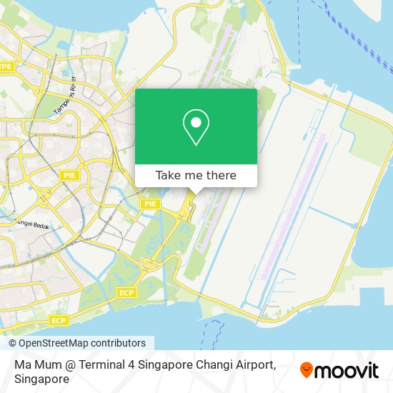 Ma Mum @ Terminal 4 Singapore Changi Airport map