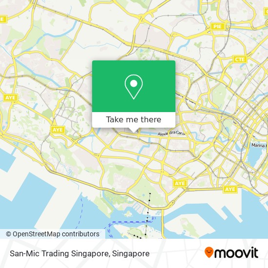 San-Mic Trading Singapore map