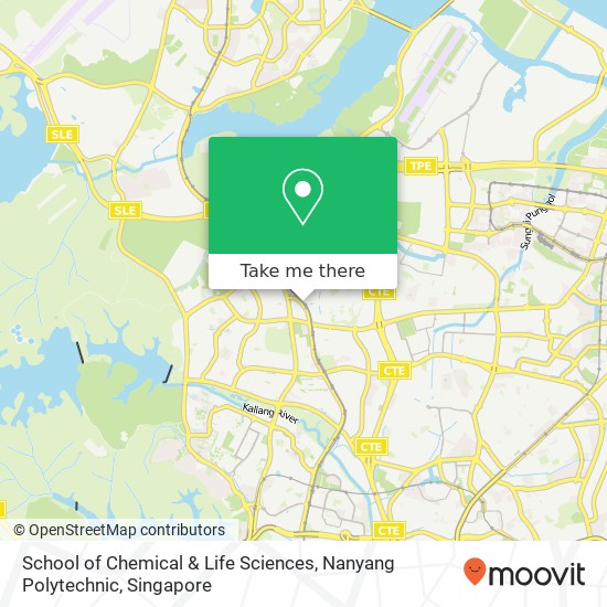 School of Chemical & Life Sciences, Nanyang Polytechnic map