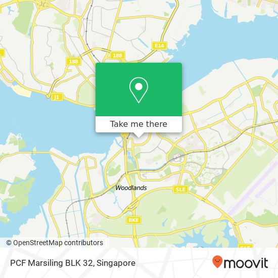 PCF Marsiling BLK 32地图