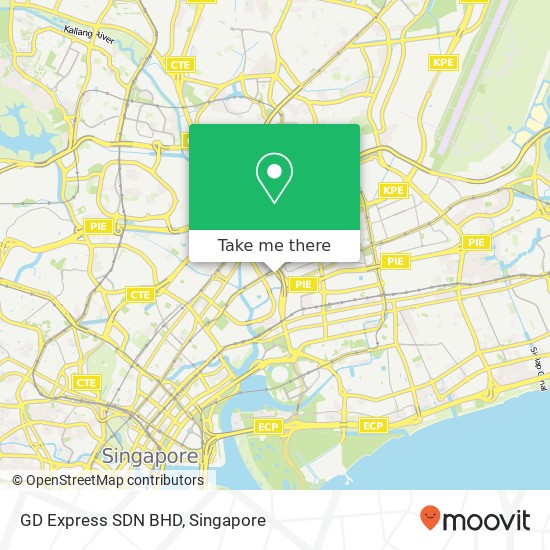 GD Express SDN BHD map