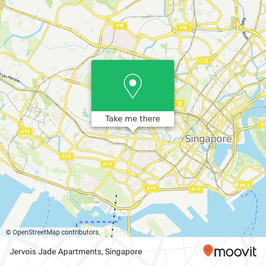 Jervois Jade Apartments map