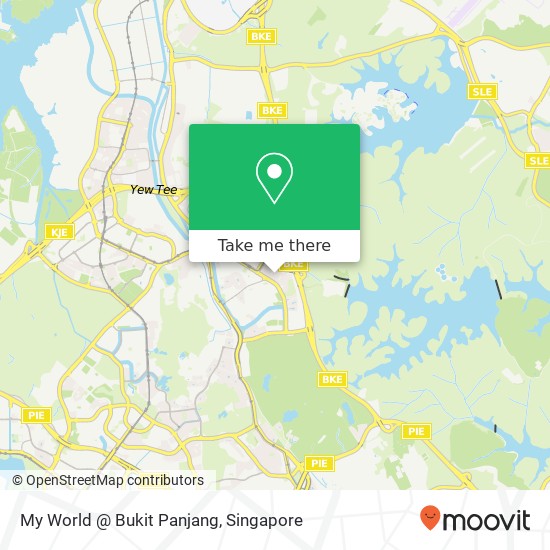 My World @ Bukit Panjang map