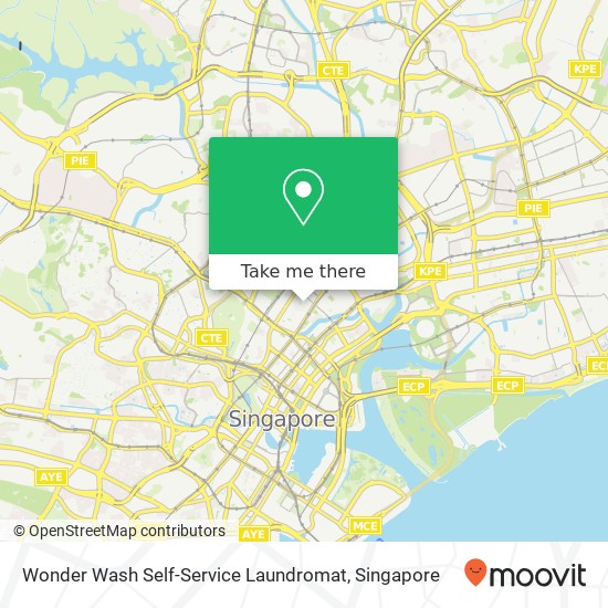 Wonder Wash Self-Service Laundromat map