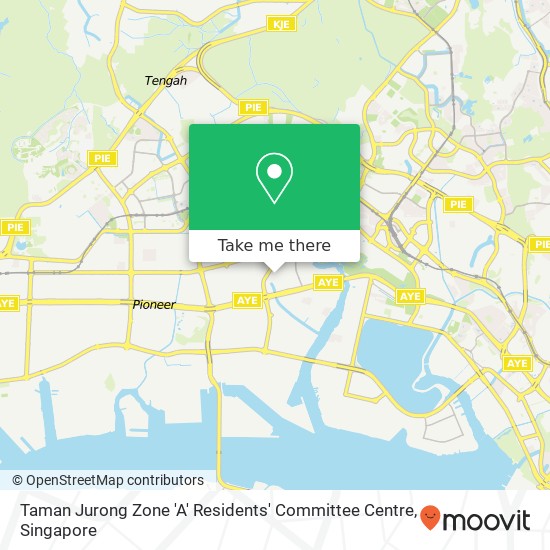 Taman Jurong Zone 'A' Residents' Committee Centre地图