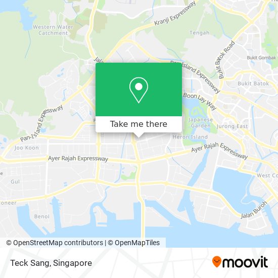 Teck Sang map