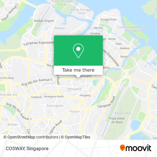 COSWAY map