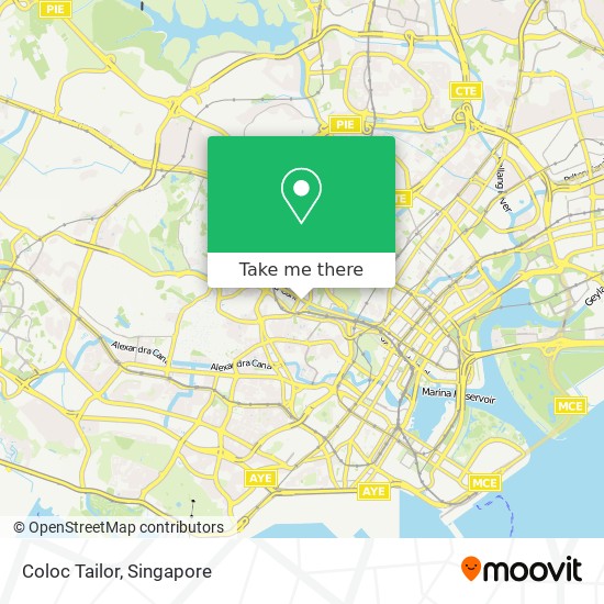 Coloc Tailor map