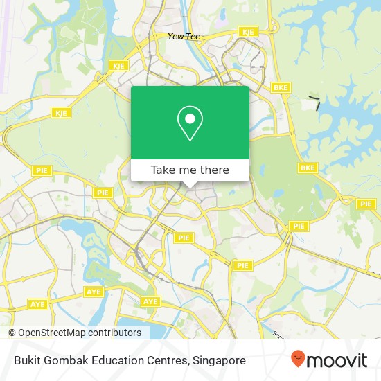 Bukit Gombak Education Centres地图