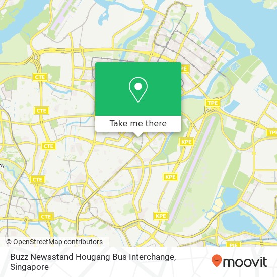 Buzz Newsstand Hougang Bus Interchange地图