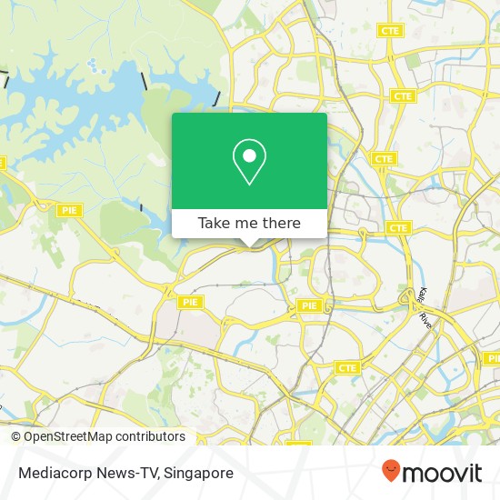 Mediacorp News-TV map