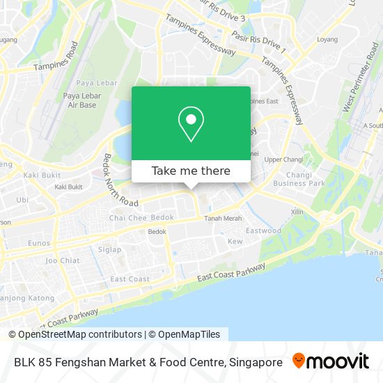 BLK 85 Fengshan Market & Food Centre map