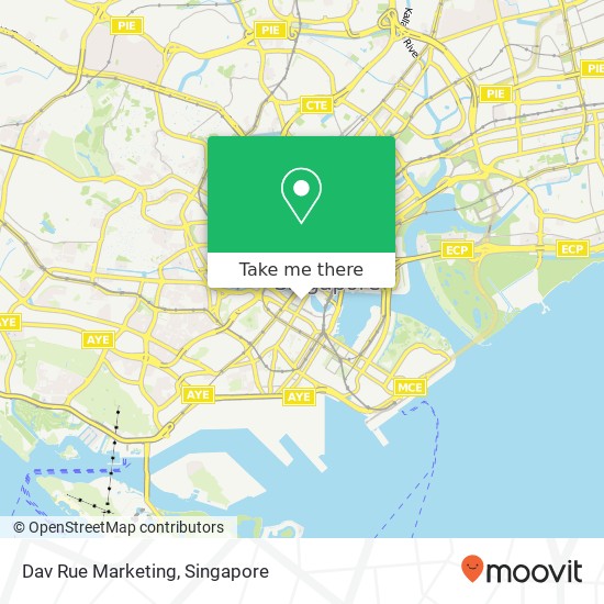 Dav Rue Marketing map