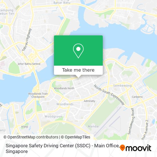 Singapore Safety Driving Center (SSDC) - Main Office map