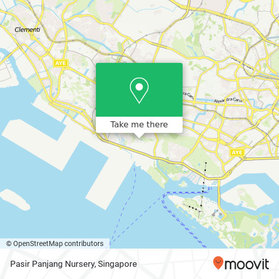 Pasir Panjang Nursery map