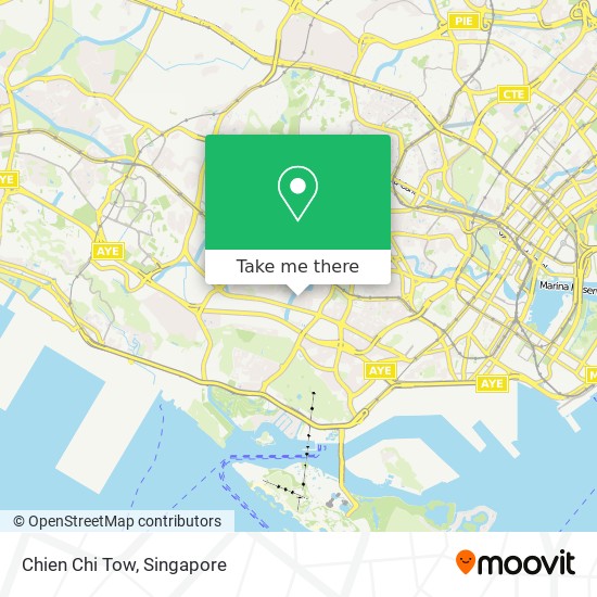 Chien Chi Tow map