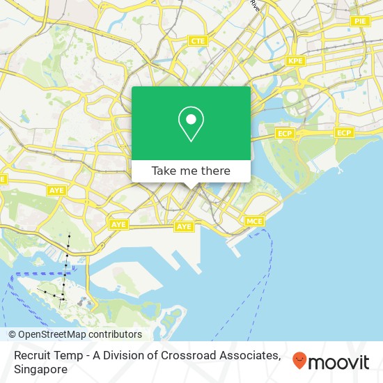 Recruit Temp - A Division of Crossroad Associates map
