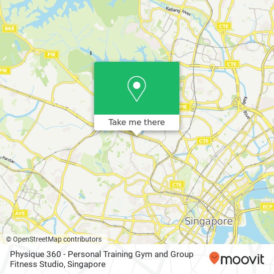 Physique 360 - Personal Training Gym and Group Fitness Studio map
