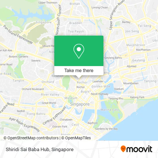 Shiridi Sai Baba Hub map