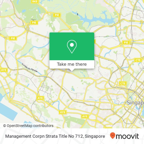 Management Corpn Strata Title No 712 map