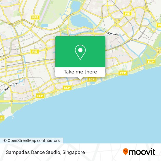 Sampada's Dance Studio map