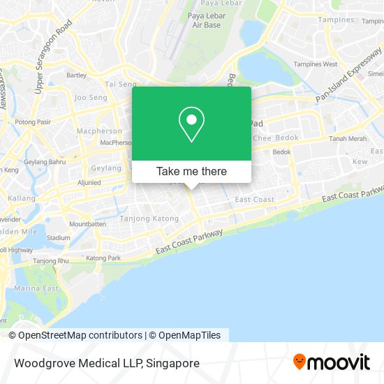 Woodgrove Medical LLP map