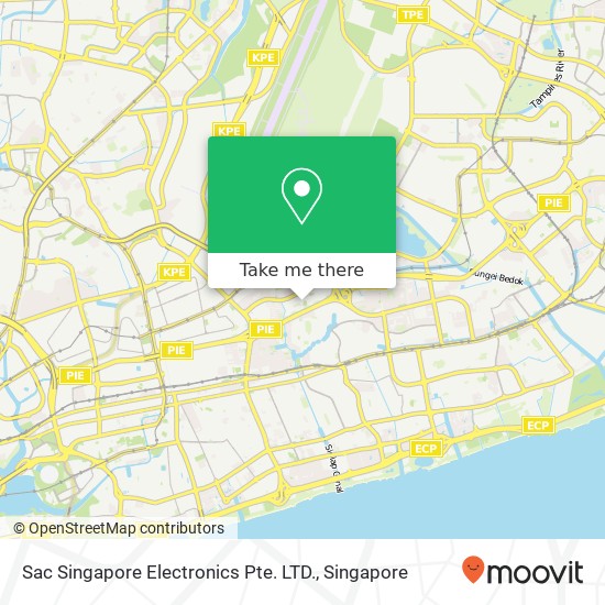 Sac Singapore Electronics Pte. LTD. map