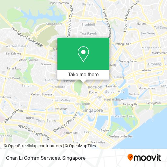 Chan Li Comm Services map