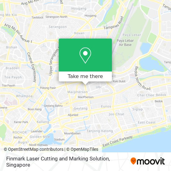 Finmark Laser Cutting and Marking Solution map