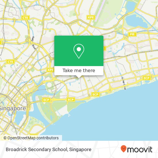 Broadrick Secondary School map