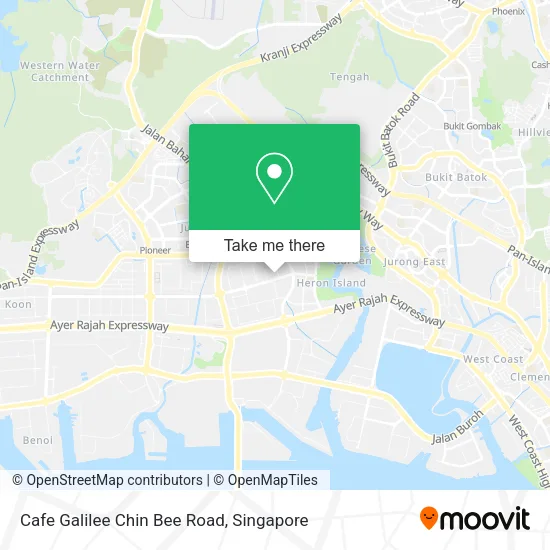Cafe Galilee Chin Bee Road地图