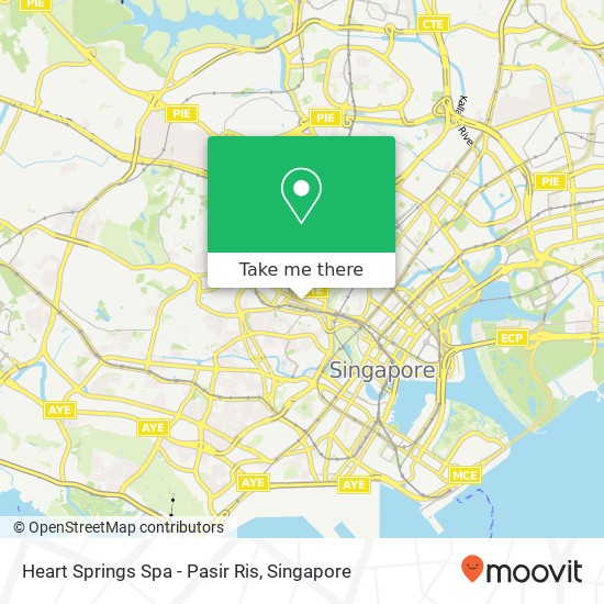 Heart Springs Spa - Pasir Ris地图