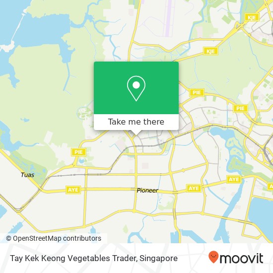 Tay Kek Keong Vegetables Trader地图