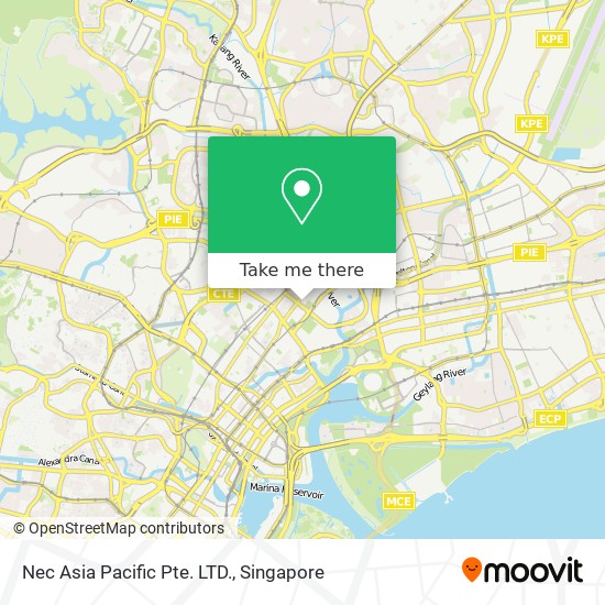 Nec Asia Pacific Pte. LTD. map