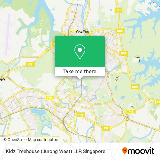 Kidz Treehouse (Jurong West) LLP map